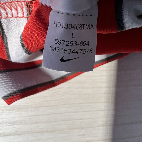 Men's Nike Golf Dri-Fit Striped Polo Shirt L Athletic - Picture 7 of 10